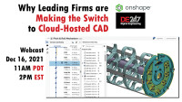 FREE WEBCAST DECEMBER 16 -&nbsp; Modern CAD: Why Leading Firms are Making the Switch