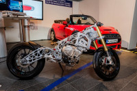 BMW Shows Off Printed Motorcycle Frame