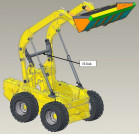 Front-End Loader Linkage Durability Analysis Using Load Input from True-Load