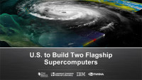 DOE Orders Two New GPU-Powered Supercomputers