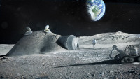 ESA Considers Moon Base Built Using Additive Manufacturing