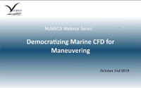 Democratizing Marine CFD for Maneuvering