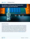 Simulation of Ultrasonic Non-Destructive Testing of Composite Materials